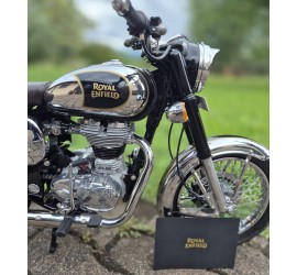 Maquette Royal Enfield CLASSIC 1/3 Chrome noir