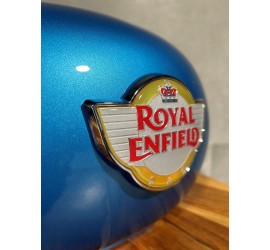 Réservoir Royal Enfield Interceptor Ventura Blue