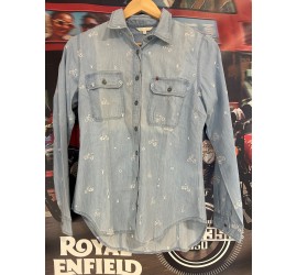 Chemise ROYAL ENFIELD Denim femme