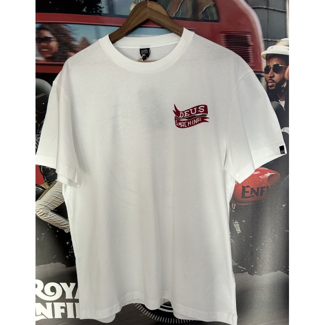 T-Shirt DEUS Jailer Sappy Tee White