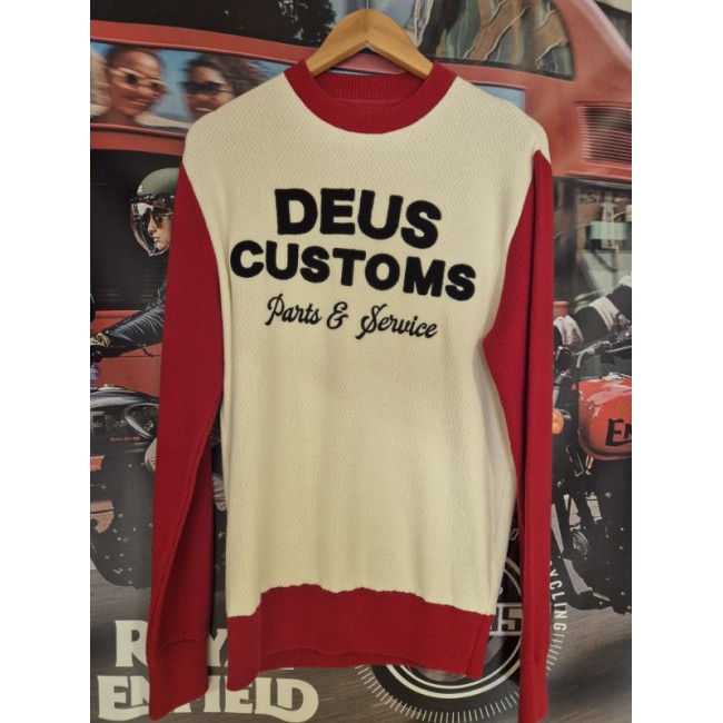 Pull DEUS Ex Machina Charleys Moto Knit