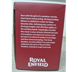 MINIATURE 3D METEOR ROUGE Royal Enfield