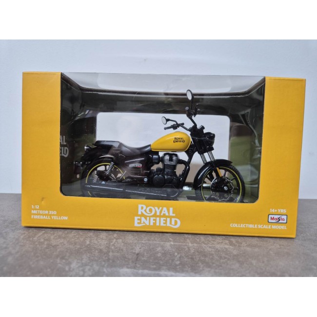 MINIATURE 3D METEOR JAUNE Royal Enfield MINIATURE 3D METEOR JAUNE Royal Enfield