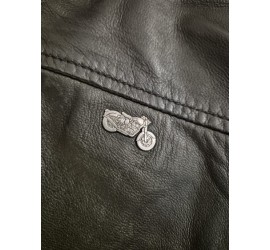 BLOUSON CUIR FEMME NOIR ROYAL ENFIELD
