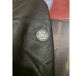 BLOUSON CUIR FEMME NOIR ROYAL ENFIELD