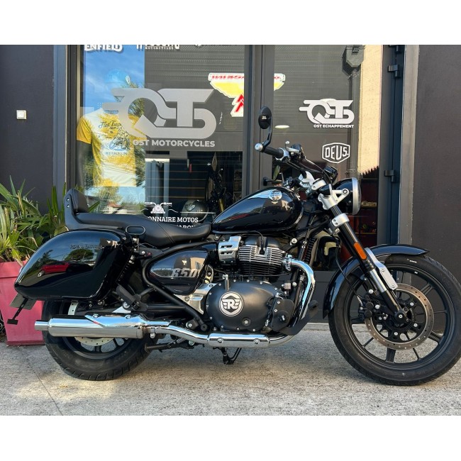 Royal Enfield Super Meteor 650cc Astral Black - occasion Royal Enfield Super Meteor 650cc Astral Black - occasion