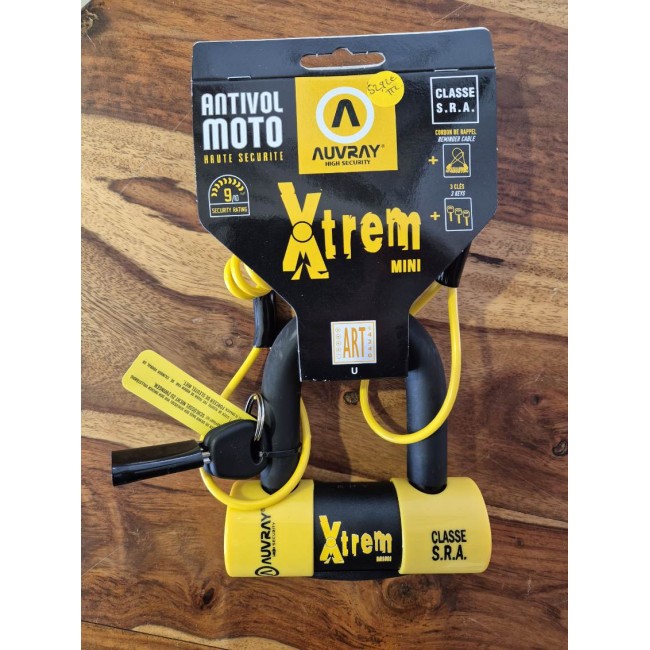 Bloque disque XTREM MINI Classe SRA + Cordon de rappel AUVRAY