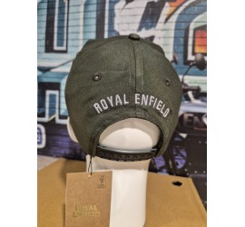Casquette verte foncée ROYAL ENFIELD Badge 1901