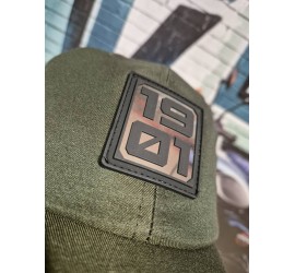 Casquette verte foncée ROYAL ENFIELD Badge 1901