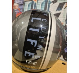 Casque Aviator ULTRALITE GRIS FONCE Royal Enfield