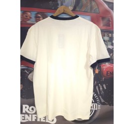 T-Shirt DEUS ARROWS RINGER Tee Pristine White