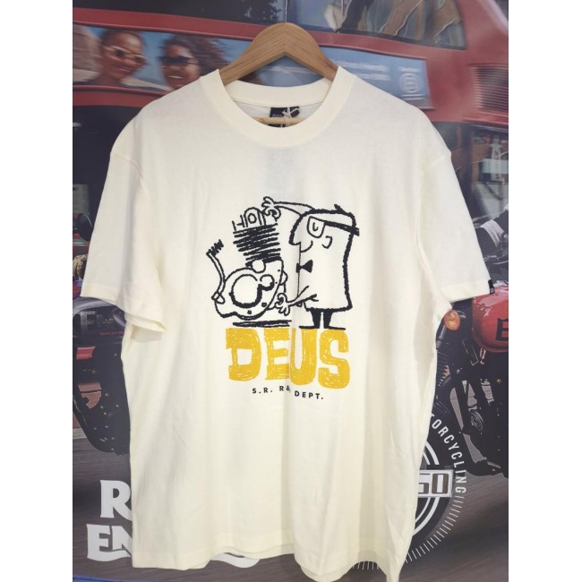 T-Shirt DEUS Erasarolgy Tee Pristine White