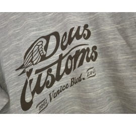T-SHIRT DEUS WINGLET RINGER Grey Marle