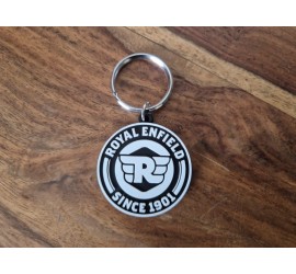 Porte-clés ronde Royal Enfield