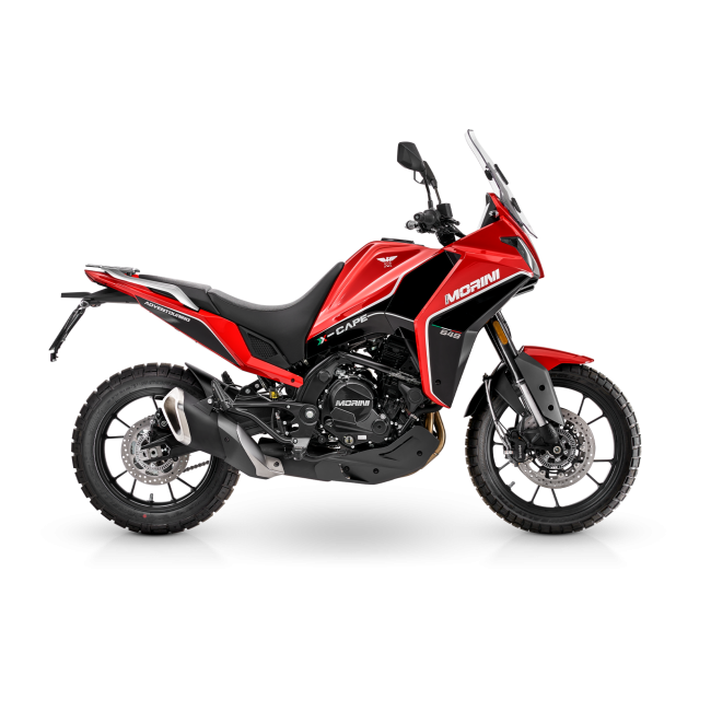 MOTO MORINI X-CAPE 650 Jantes bâtons Red Passion