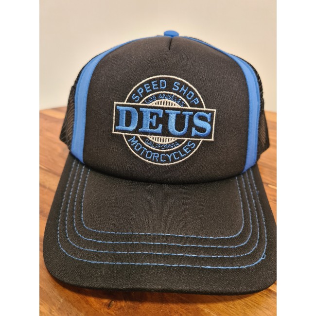 Casquette DEUS Hot Streaks Trucker Black