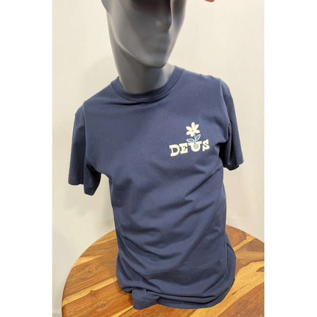 T-Shirt DEUS Sprung Bleu