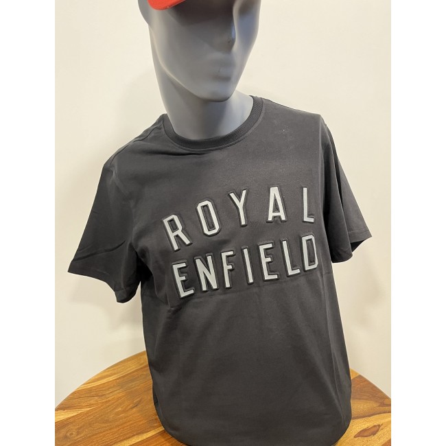 T-Shirt ROYAL ENFIELD Draw Noir