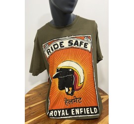 T-Shirt ROYAL ENFIELD Safe Olive