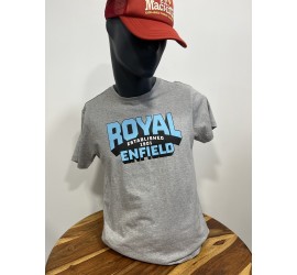 T-Shirt ROYAL ENFIELD IB Gris