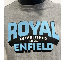 T-Shirt ROYAL ENFIELD IB Gris