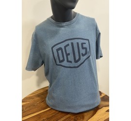 T-Shirt DEUS Shield Indigo